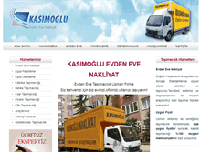 Tablet Screenshot of kasimoglunakliyat.com